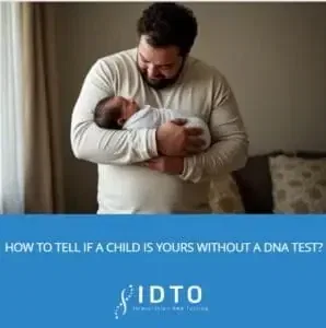 how to tell if a child is yours without dna test