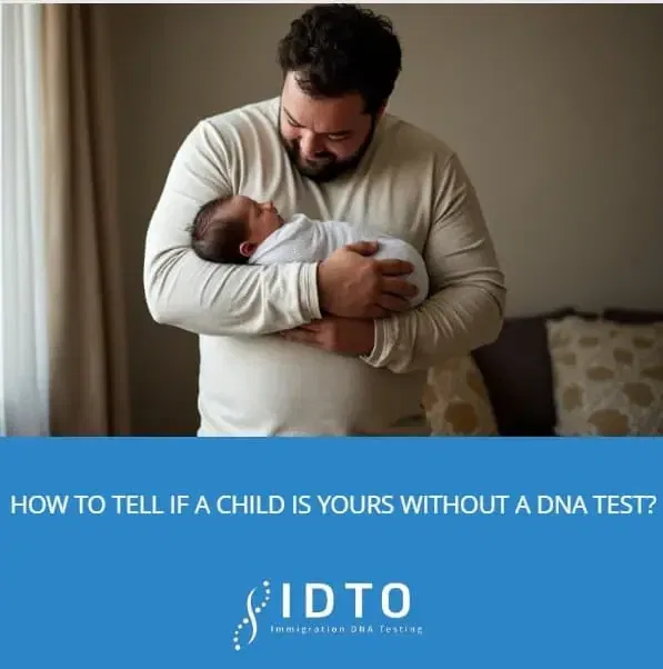 how to tell if a child is yours without dna test