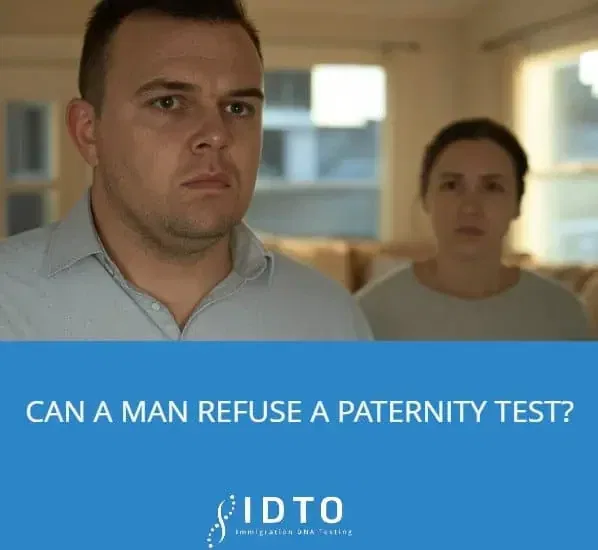 can a paternity test be refused by a father